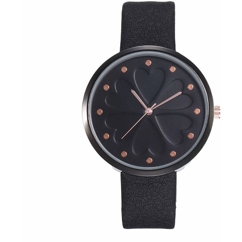 Happyshopping - Reloj de pulsera de cuarzo con diseno de trebol de cuatro hojas para mujer
Happyshopping - Reloj de pulsera de cuarzo con diseno de trebol de cuatro hojas para mujer