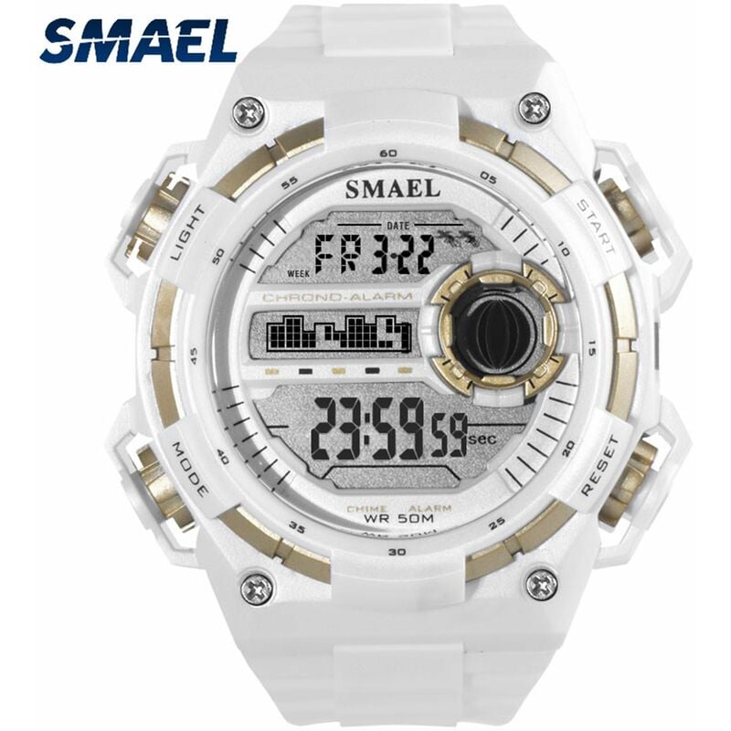 Reloj deportivo multifuncional 1438B para hombre, reloj de pulsera digital electronico resistente al agua de 50 M con pantalla de alarma / luminoso /
Reloj deportivo multifuncional 1438B para hombre, reloj de pulsera digital electronico resistente al agua de 50 M con pantalla de alarma / luminoso /