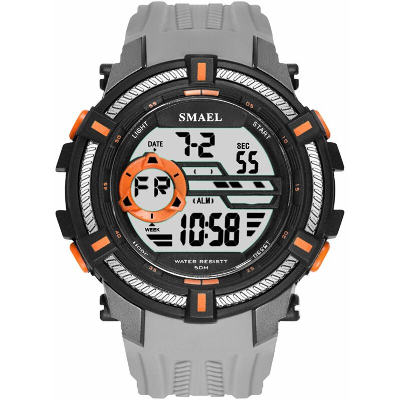 Reloj deportivo multifuncional 1616 para hombre, reloj de pulsera digital electronico resistente al agua de 50 M con pantalla de alarma / luminoso /
Reloj deportivo multifuncional 1616 para hombre, reloj de pulsera digital electronico resistente al agua de 50 M con pantalla de alarma / luminoso /
