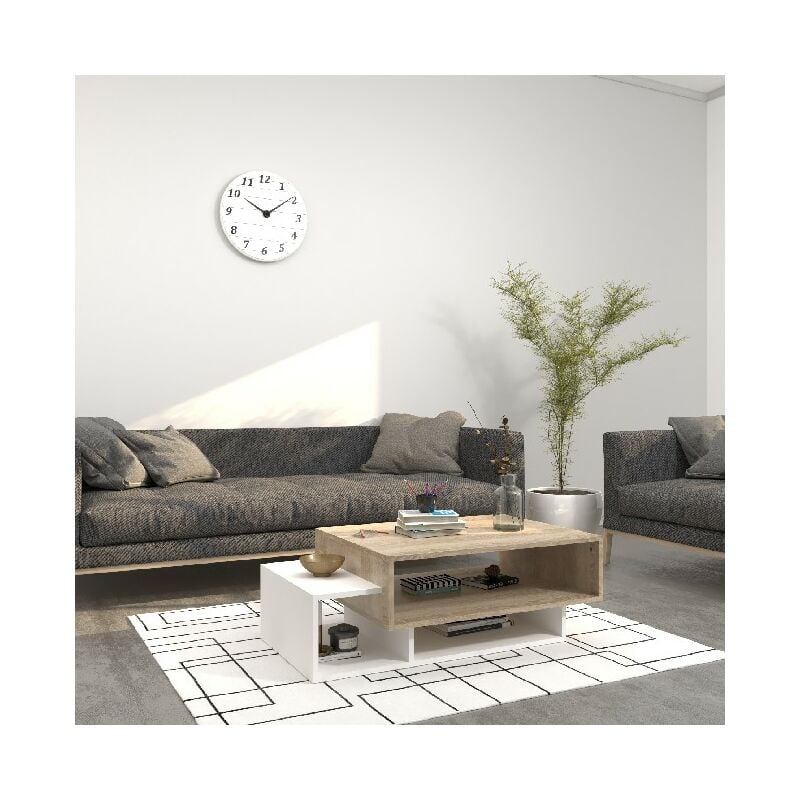 Reloj Desde la pared - Bajo - con estantes - de la sala de estar, de la sala de estar - White, Sonoma en Madera, 100 x 60 x 35 cm
Reloj Desde la pared - Bajo - con estantes - de la sala de estar, de la sala de estar - White, Sonoma en Madera, 100 x 60 x 35 cm