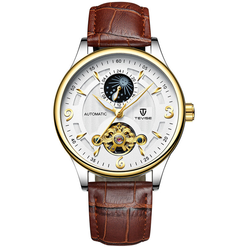 Reloj mecanico automatico para hombre, luminoso, impermeable, deportivo, para hombre, reloj de pulsera de negocios,Plata - Tevise
Reloj mecanico automatico para hombre, luminoso, impermeable, deportivo, para hombre, reloj de pulsera de negocios,Plata - Tevise