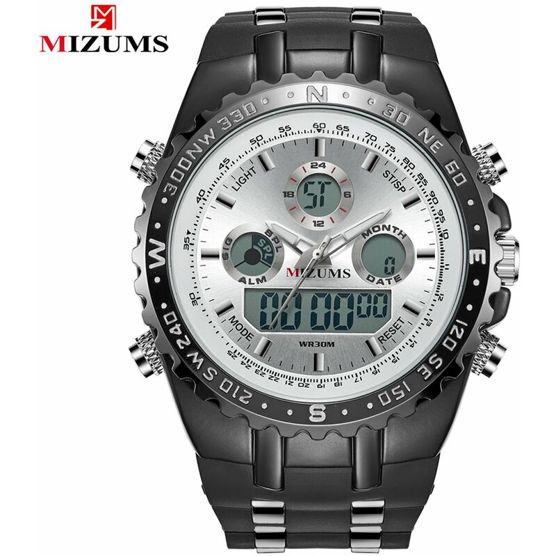 Reloj para hombre, caja de aleacion de moda, reloj digital analogico de doble movimiento, reloj deportivo impermeable, cronometro, reloj de pulsera
Reloj para hombre, caja de aleacion de moda, reloj digital analogico de doble movimiento, reloj deportivo impermeable, cronometro, reloj de pulsera