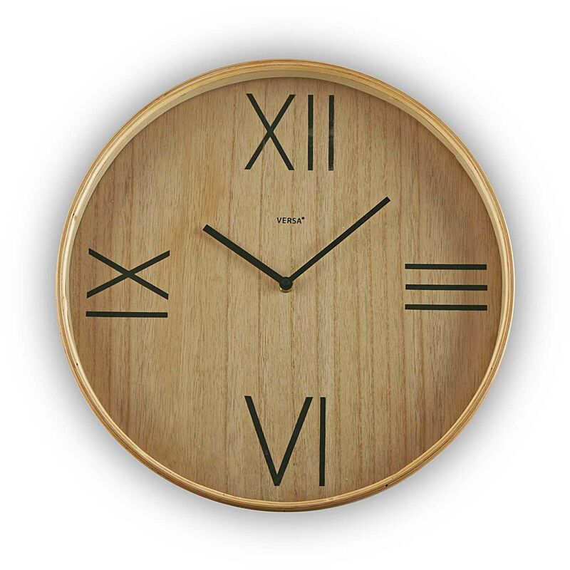 Reloj Pared Madera 40 Cm