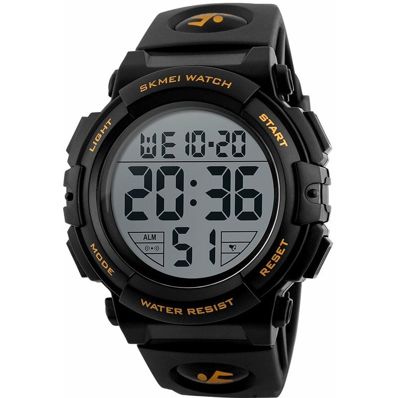 Reloj Hombre Reloj de pulsera Reloj de moda Multifuncion Impermeable Deportes al aire libre Reloj luminoso 1258,Oro - Skmei
Reloj Hombre Reloj de pulsera Reloj de moda Multifuncion Impermeable Deportes al aire libre Reloj luminoso 1258,Oro - Skmei