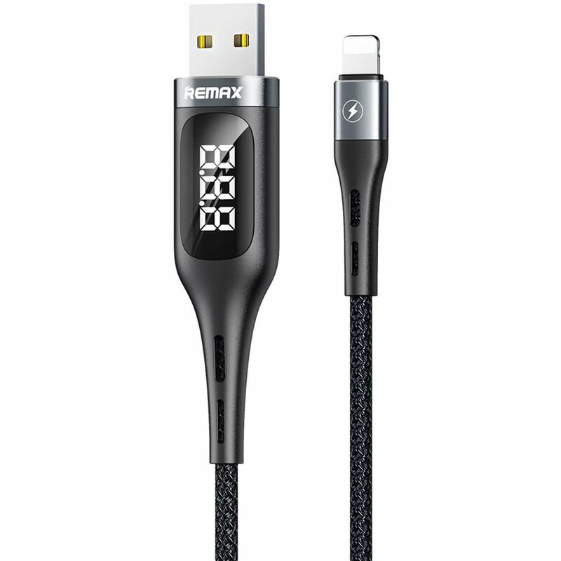 RC-096i Cable de carga rapida con pantalla digital Temporizacion de carga 2.1 A Conector de cable de cargador trenzado con transferencia de datos
RC-096i Cable de carga rapida con pantalla digital Temporizacion de carga 2.1 A Conector de cable de cargador trenzado con transferencia de datos