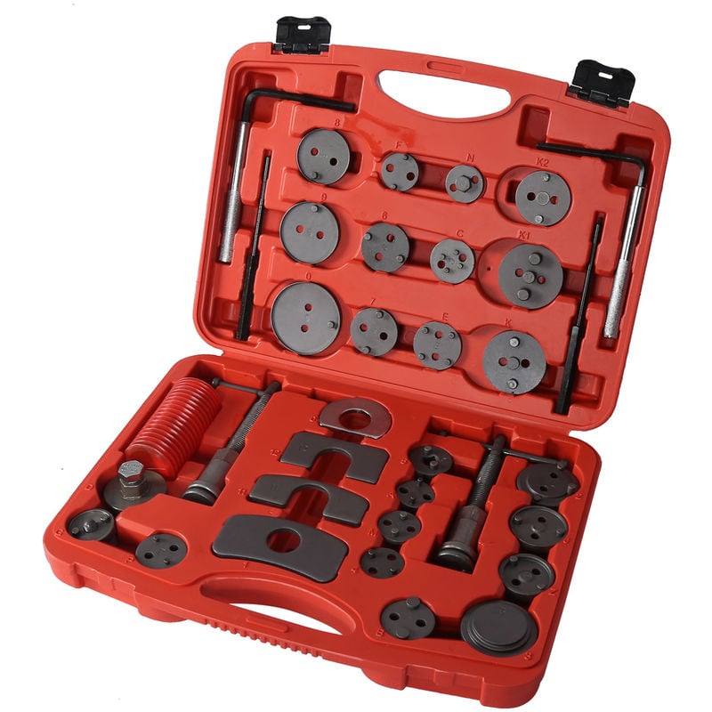 Reposicionador pistones de freno, set de 35 piezas adecuado para diversos modelos de automóvil
Reposicionador pistones de freno, set de 35 piezas adecuado para diversos modelos de automóvil