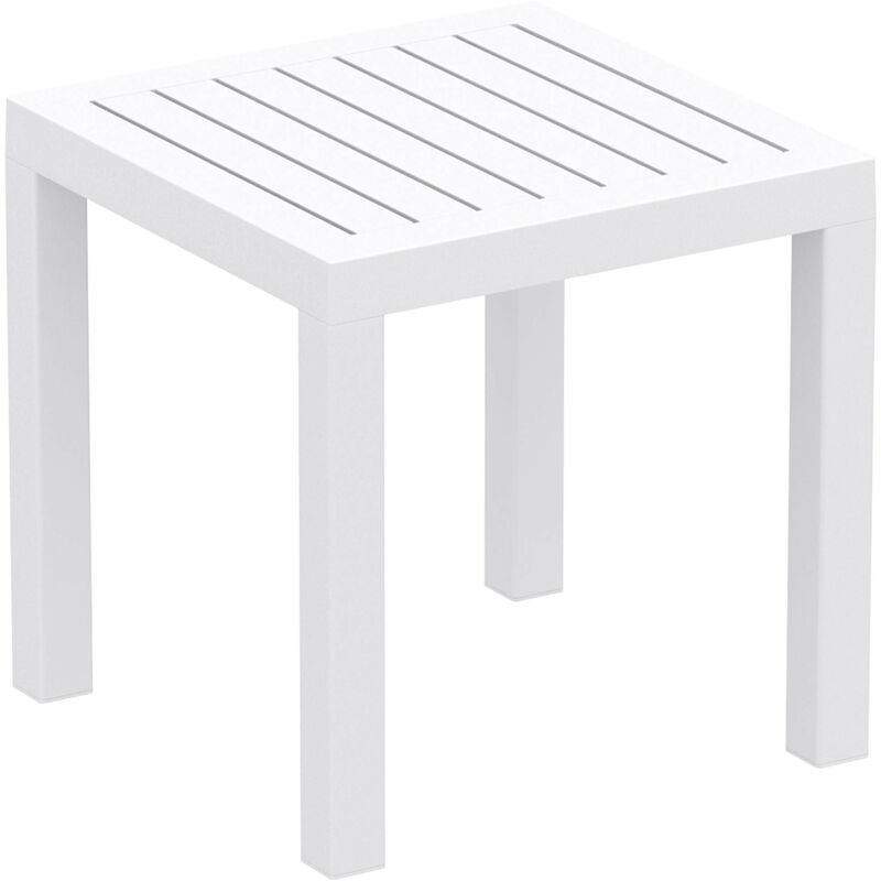mesa auxiliar cuadrada 45x45 para interior, exterior, jardín Ocean - color blanco - Resol
mesa auxiliar cuadrada 45x45 para interior, exterior, jardín Ocean - color blanco - Resol