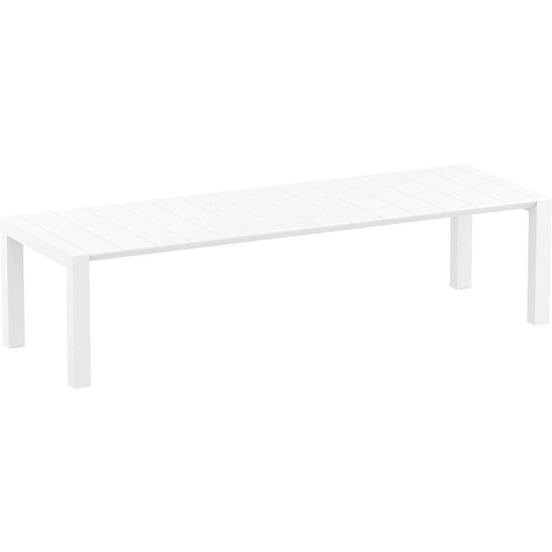 resol mesa de jardín exterior rectangular extensible Vegas 100x260/300 - color blanco
resol mesa de jardín exterior rectangular extensible Vegas 100x260/300 - color blanco