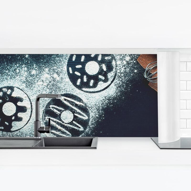 Revestimiento pared cocina - Baking Recipe Donuts Dimensión LxA: 50cm x 175cm Material: Smart
Revestimiento pared cocina - Baking Recipe Donuts Dimensión LxA: 50cm x 175cm Material: Smart