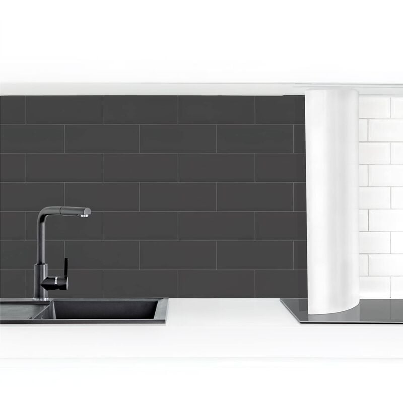 Revestimiento pared cocina - Ceramic Tiles Anthracite Dimensión LxA: 90cm x 400cm Material: Premium
Revestimiento pared cocina - Ceramic Tiles Anthracite Dimensión LxA: 90cm x 400cm Material: Premium