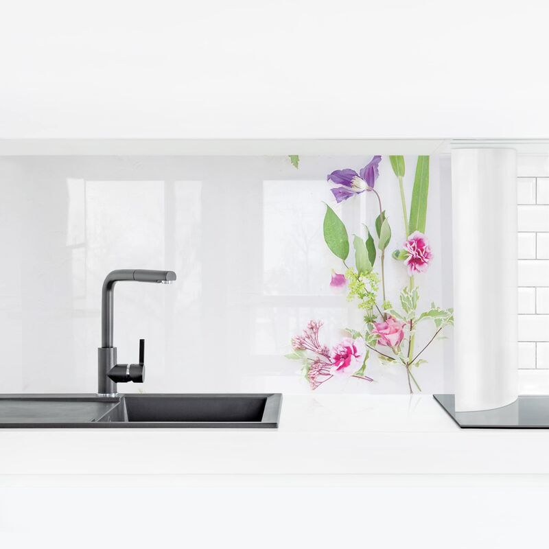 Revestimiento pared cocina - Flower Arrangement Dimensión LxA: 40cm x 140cm Material: Smart
Revestimiento pared cocina - Flower Arrangement Dimensión LxA: 40cm x 140cm Material: Smart