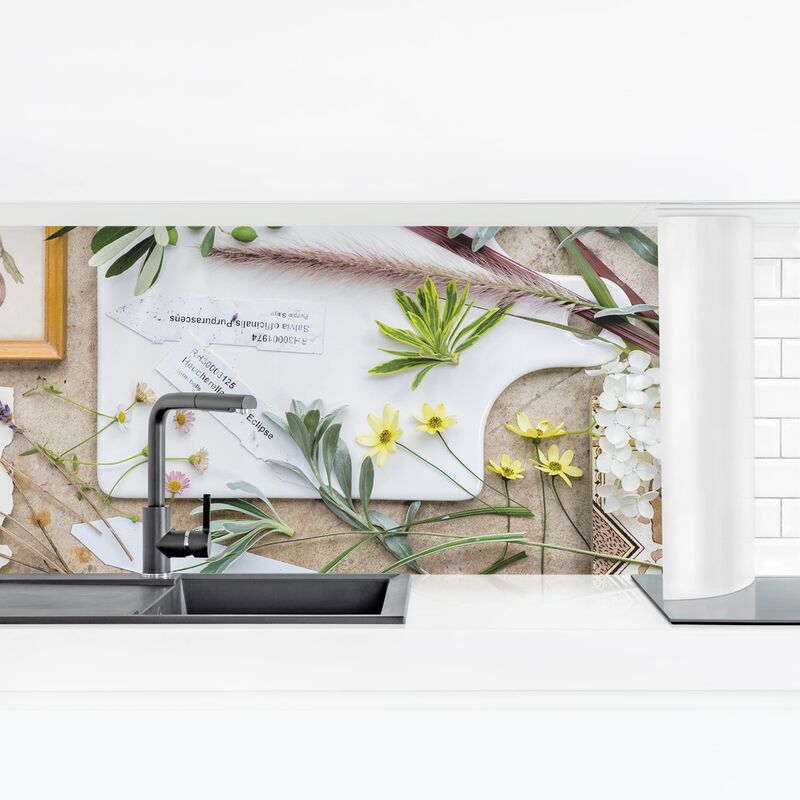 Revestimiento pared cocina - Flowers And Garden Herbs Vintage Dimensión LxA: 60cm x 210cm Material: Magnético
Revestimiento pared cocina - Flowers And Garden Herbs Vintage Dimensión LxA: 60cm x 210cm Material: Magnético