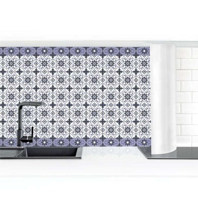 Revestimiento pared cocina - Geometric Tiles Mix Flower Violet Dimensión LxA: 50cm x 300cm Material: Premium
Revestimiento pared cocina - Geometric Tiles Mix Flower Violet Dimensión LxA: 50cm x 300cm Material: Premium