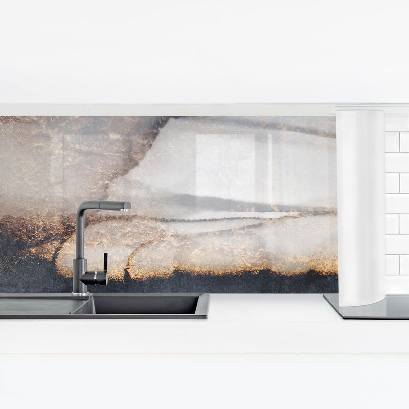 Revestimiento pared cocina - Golden Marble Painted Dimensión LxA: 80cm x 280cm Material: Magnético
Revestimiento pared cocina - Golden Marble Painted Dimensión LxA: 80cm x 280cm Material: Magnético