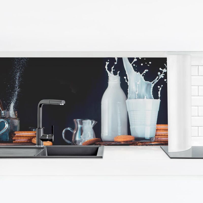 Bilderwelten - Revestimiento pared cocina - Milk And Tea Composition Dimensión LxA: 70cm x 245cm Material: Premium
Bilderwelten - Revestimiento pared cocina - Milk And Tea Composition Dimensión LxA: 70cm x 245cm Material: Premium