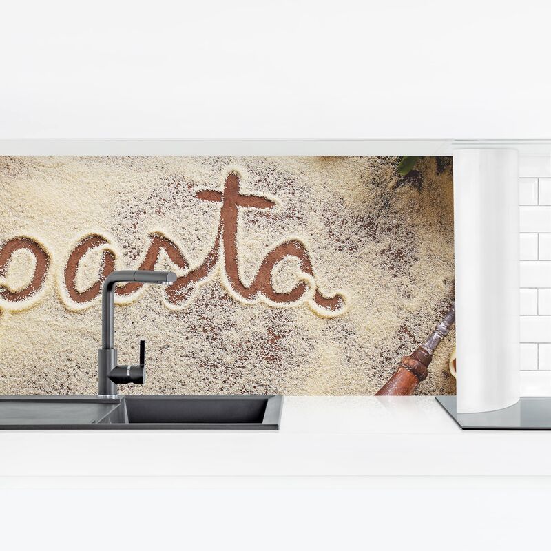 Revestimiento pared cocina - Pasta Italiana Dimensión LxA: 50cm x 175cm Material: Smart
Revestimiento pared cocina - Pasta Italiana Dimensión LxA: 50cm x 175cm Material: Smart