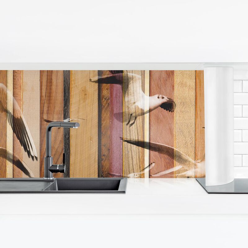 Revestimiento pared cocina - Seagulls Dimensión LxA: 60cm x 210cm Material: Premium
Revestimiento pared cocina - Seagulls Dimensión LxA: 60cm x 210cm Material: Premium