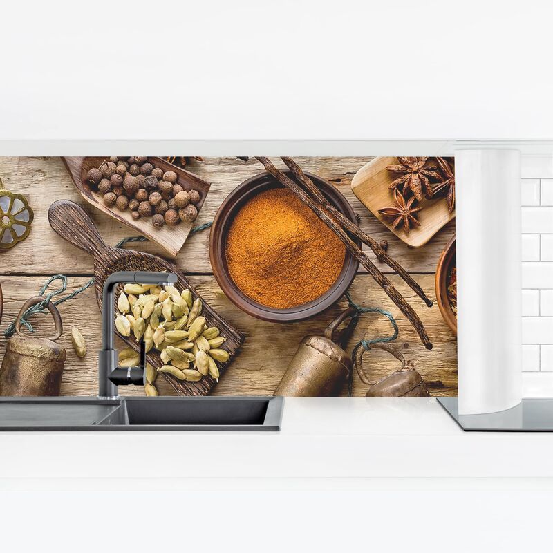 Revestimiento pared cocina - Seasoning Dimensión LxA: 100cm x 350cm Material: Smart
Revestimiento pared cocina - Seasoning Dimensión LxA: 100cm x 350cm Material: Smart