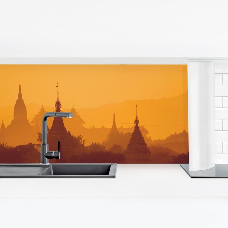 Revestimiento pared cocina - Temple City In Myanmar Dimensión LxA: 100cm x 350cm Material: Premium
Revestimiento pared cocina - Temple City In Myanmar Dimensión LxA: 100cm x 350cm Material: Premium