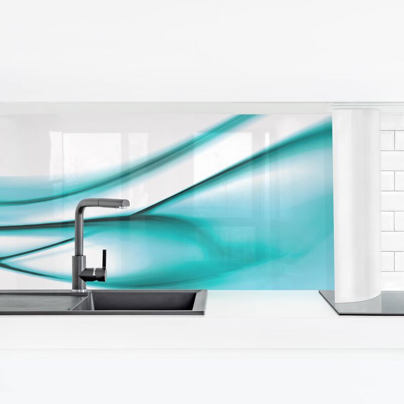 Revestimiento pared cocina - Turquoise Design Dimensión LxA: 60cm x 210cm Material: Smart
Revestimiento pared cocina - Turquoise Design Dimensión LxA: 60cm x 210cm Material: Smart