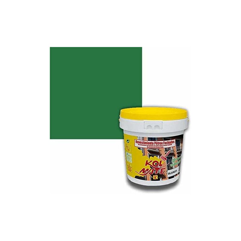 Revestimiento Pétreo de Fachadas KOLMATE. Pintura especial para fachadas V.OSCURO 5 K - Verde Oscuro
Revestimiento Pétreo de Fachadas KOLMATE. Pintura especial para fachadas V.OSCURO 5 K - Verde Oscuro