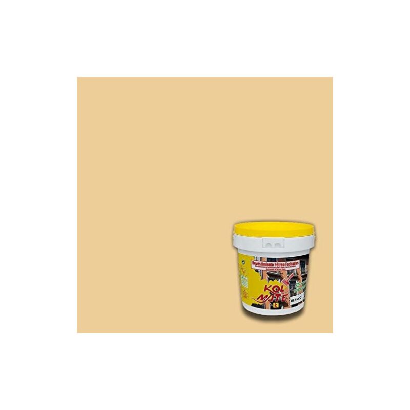Revestimiento Pétreo de Fachadas KOLMATE. Pintura especial para fachadas AMAR.CREMA 5 K - Amarillo Crema
Revestimiento Pétreo de Fachadas KOLMATE. Pintura especial para fachadas AMAR.CREMA 5 K - Amarillo Crema