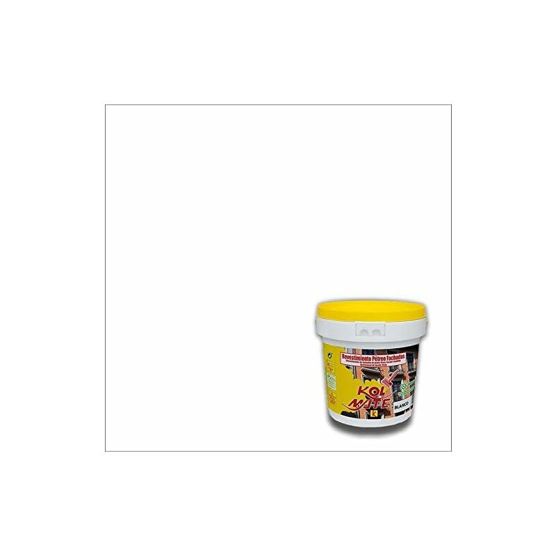 Revestimiento Pétreo de Fachadas KOLMATE. Pintura especial para fachadas BLANCO 5 K
Revestimiento Pétreo de Fachadas KOLMATE. Pintura especial para fachadas BLANCO 5 K