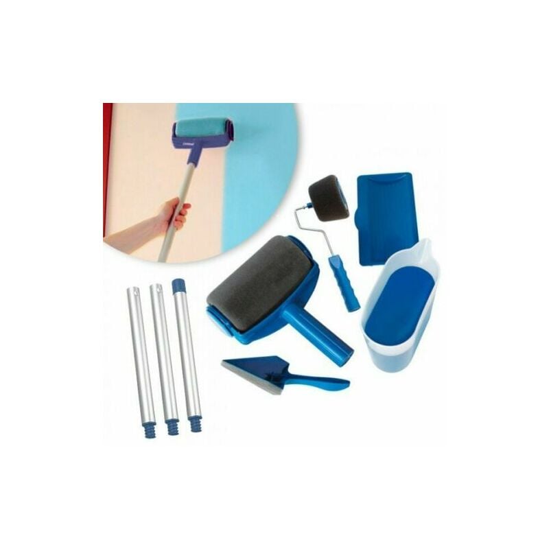 KIT Rodillo de pintar antigoteo multifunción con depósito recargable y mango extensible - Sin gotas - Sin derrames - Sin manchas
KIT Rodillo de pintar antigoteo multifunción con depósito recargable y mango extensible - Sin gotas - Sin derrames - Sin manchas