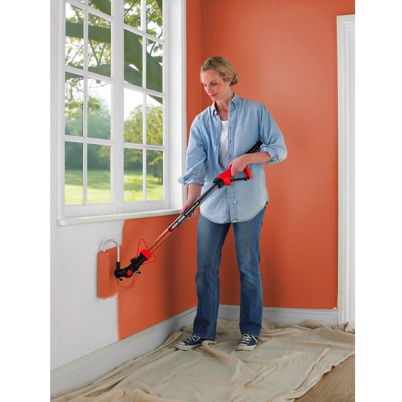 Black&decker - BLACK&DECKER BDPR400-XJ - Rodillo para pintar SpeedyRoller cabezal pivotante y sistema antigoteo
Black&decker - BLACK&DECKER BDPR400-XJ - Rodillo para pintar SpeedyRoller cabezal pivotante y sistema antigoteo