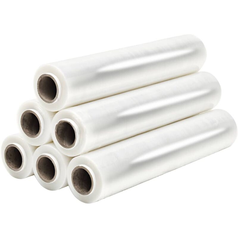 Rollos de film para palés 6 unidades transparente 23 µm 624 m - Transparente - Vidaxl
Rollos de film para palés 6 unidades transparente 23 µm 624 m - Transparente - Vidaxl