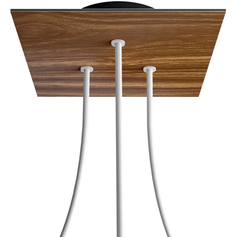 Rosetón Rose-One cuadrado, 200 mm con 3 agujeros y 4 agujeros laterales | Negro - Madera - Madera
Rosetón Rose-One cuadrado, 200 mm con 3 agujeros y 4 agujeros laterales | Negro - Madera - Madera
