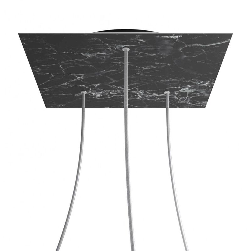 Rosetón XXL Rose-One cuadrado, 400 mm con 3 agujeros y 4 agujeros laterales | Mármol Marquina - Negro - Mármol Marquina
Rosetón XXL Rose-One cuadrado, 400 mm con 3 agujeros y 4 agujeros laterales | Mármol Marquina - Negro - Mármol Marquina