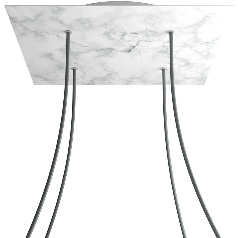 Rosetón XXL Rose-One cuadrado, 400 mm con 4 agujeros y 4 agujeros laterales | Mármol Carrara - Blanco - Mármol Carrara
Rosetón XXL Rose-One cuadrado, 400 mm con 4 agujeros y 4 agujeros laterales | Mármol Carrara - Blanco - Mármol Carrara