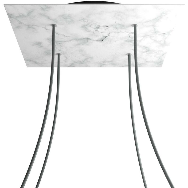 Rosetón XXL Rose-One cuadrado, 400 mm con 4 agujeros y 4 agujeros laterales | Mármol Carrara - Negro - Mármol Carrara
Rosetón XXL Rose-One cuadrado, 400 mm con 4 agujeros y 4 agujeros laterales | Mármol Carrara - Negro - Mármol Carrara