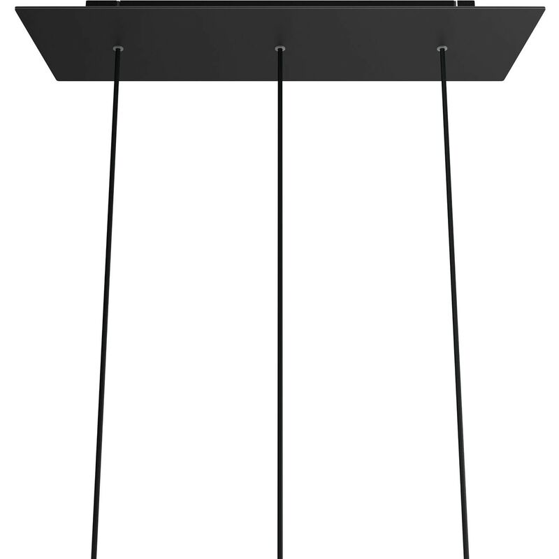Rosetón XXL Rose-One rectangular a 3 agujeros y 6 agujeros laterales, dimensiones 675 x 225 mm | Negro mate - Negro - Negro mate
Rosetón XXL Rose-One rectangular a 3 agujeros y 6 agujeros laterales, dimensiones 675 x 225 mm | Negro mate - Negro - Negro mate