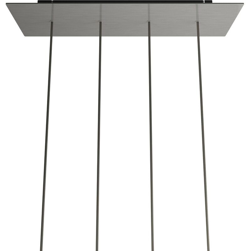 Rosetón XXL Rose-One rectangular a 4 agujeros y 6 agujeros laterales, dimensiones 675 x 225 mm | Acero satinado - Negro - Acero satinado
Rosetón XXL Rose-One rectangular a 4 agujeros y 6 agujeros laterales, dimensiones 675 x 225 mm | Acero satinado - Negro - Acero satinado