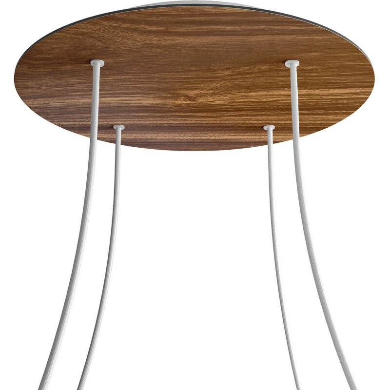 Rosetón XXL Rose-One redondo, diámetro 400 mm con 4 agujeros y 4 agujeros laterales | Blanco - Madera - Madera
Rosetón XXL Rose-One redondo, diámetro 400 mm con 4 agujeros y 4 agujeros laterales | Blanco - Madera - Madera