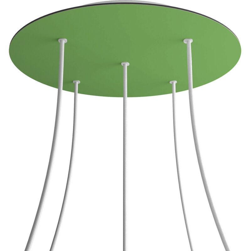 Rosetón XXL Rose-One redondo, diámetro 400 mm con 5 agujeros y 4 agujeros laterales | Blanco - Verde Prado - Verde Prado
Rosetón XXL Rose-One redondo, diámetro 400 mm con 5 agujeros y 4 agujeros laterales | Blanco - Verde Prado - Verde Prado