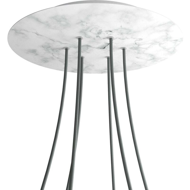 Rosetón XXL Rose-One SMART redondo, diámetro 400 mm con 6 agujeros - compatible con asistentes de voz | Mármol Carrara - Mármol Carrara
Rosetón XXL Rose-One SMART redondo, diámetro 400 mm con 6 agujeros - compatible con asistentes de voz | Mármol Carrara - Mármol Carrara