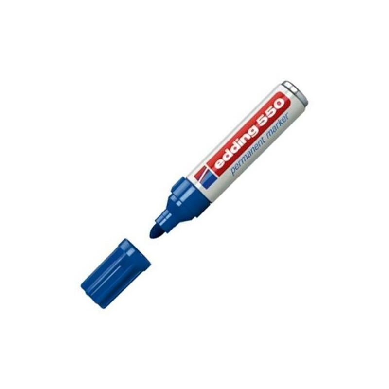 Rotulador edding punta fibra permanente 550 azul n.3 -punta redonda (pack de 10 uds.)
Rotulador edding punta fibra permanente 550 azul n.3 -punta redonda (pack de 10 uds.)