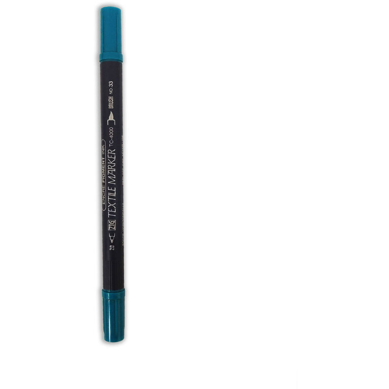 ROTULADOR PARA TELA TEXTILE MARKER COLOR: 33 Turquesa Oscuro - 33 Turquesa Oscuro - ZIG
ROTULADOR PARA TELA TEXTILE MARKER COLOR: 33 Turquesa Oscuro - 33 Turquesa Oscuro - ZIG