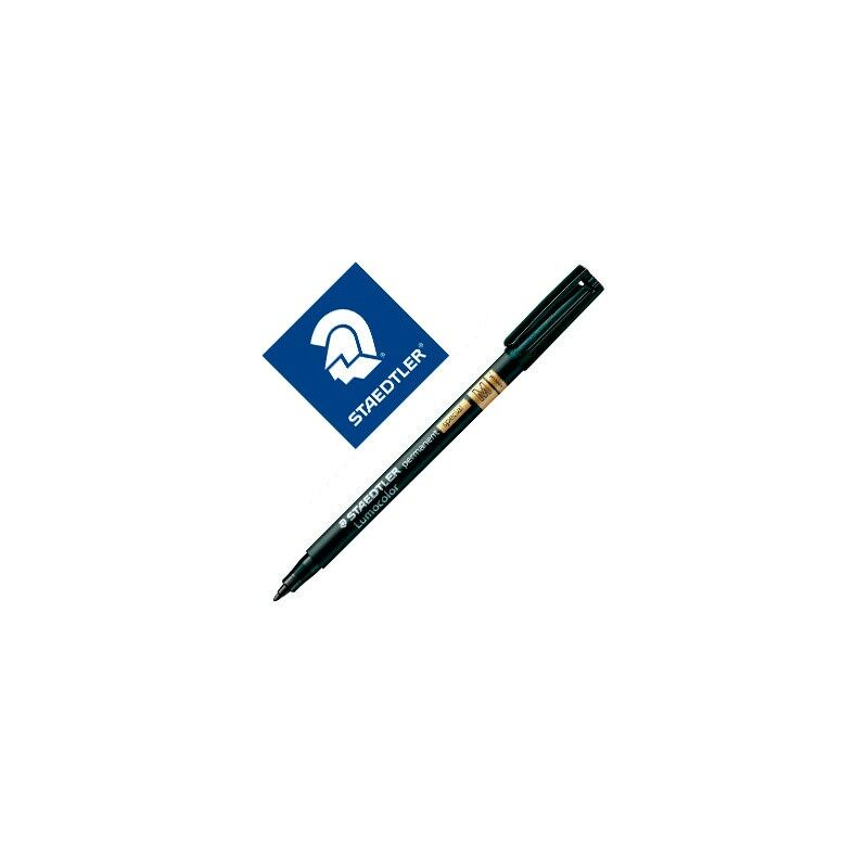 Rotulador staedtler lumocolor retroproyeccion punta de fibra permanente special 319-9 negro punta media (pack de 10 uds.)
Rotulador staedtler lumocolor retroproyeccion punta de fibra permanente special 319-9 negro punta media (pack de 10 uds.)