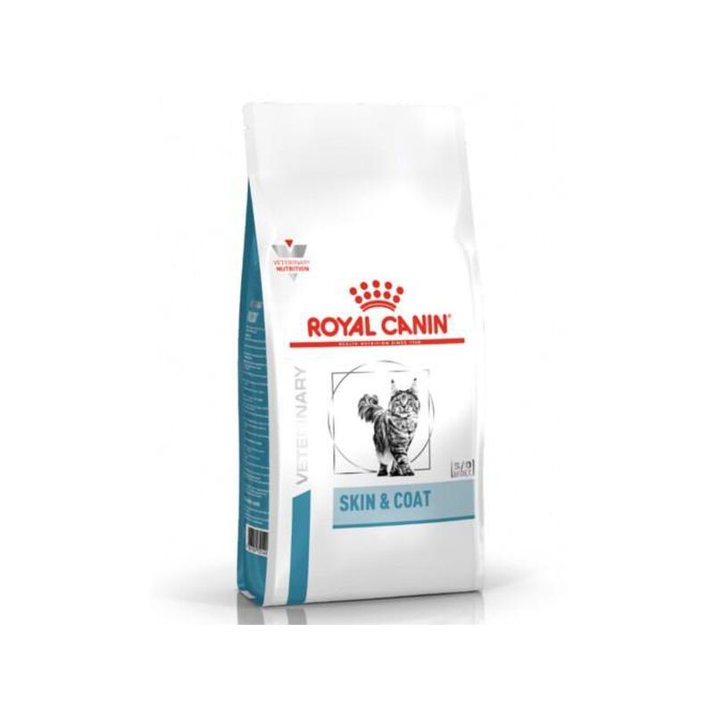 Veterinary Skin & Coat para gatos Dermatitis pérdida de pelo Veterinary 1,5Kg - Royal Canin
Veterinary Skin & Coat para gatos Dermatitis pérdida de pelo Veterinary 1,5Kg - Royal Canin