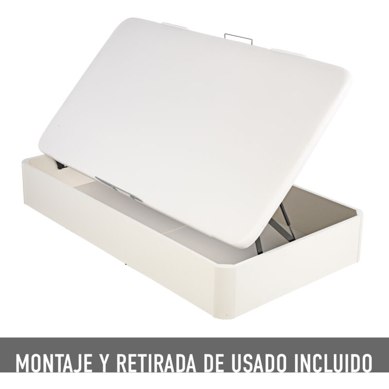 Canapé Juvenil Apertura Lateral I Blanco I 90x190 I Alta resistencia y capacidad I Montaje en el domicilio incluido I Alto todos colchones I 32 cm
Canapé Juvenil Apertura Lateral I Blanco I 90x190 I Alta resistencia y capacidad I Montaje en el domicilio incluido I Alto todos colchones I 32 cm