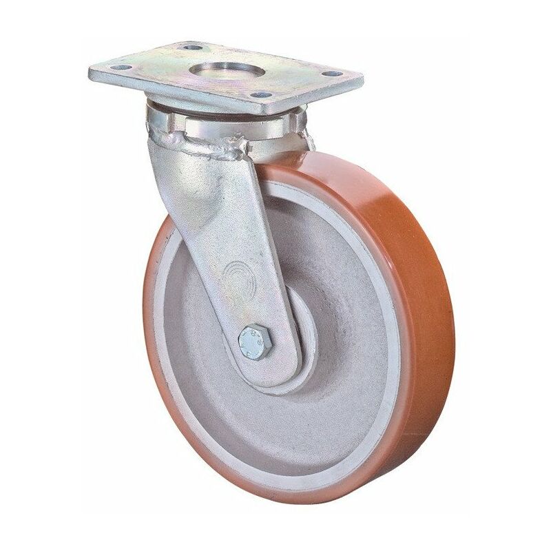 Bs Rollen - Rueda giratoria de alta resistencia D.250mm Trgf.2200kg Placa de PU fundida L255xW200mm
Bs Rollen - Rueda giratoria de alta resistencia D.250mm Trgf.2200kg Placa de PU fundida L255xW200mm