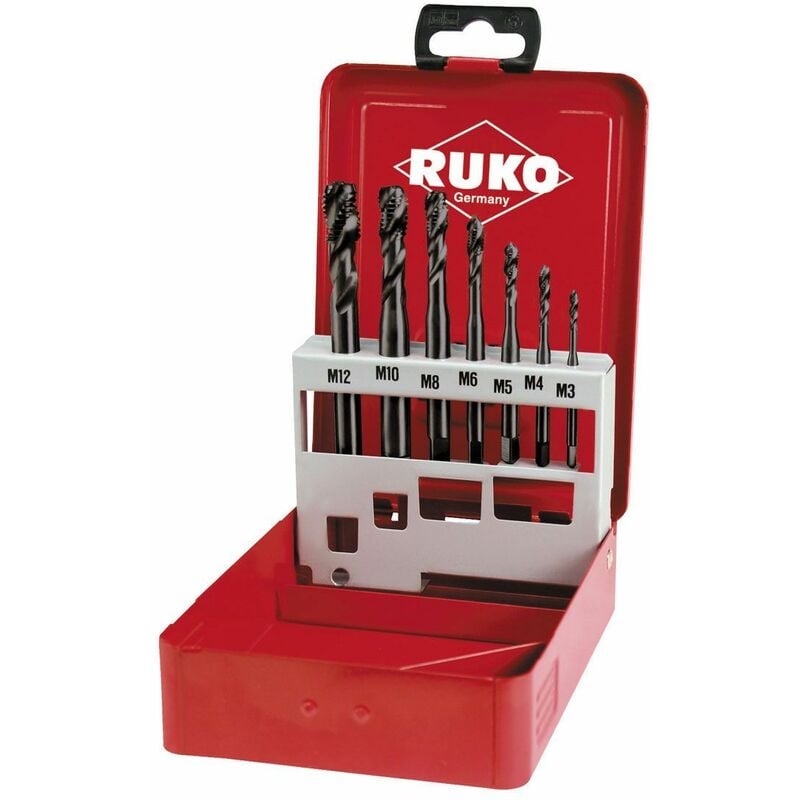 245064 - Juego machos máquina M DIN 371 / 376 HSS-Co VAP rectificados para acero inoxidable Tipo C (7 piezas) - Ruko
245064 - Juego machos máquina M DIN 371 / 376 HSS-Co VAP rectificados para acero inoxidable Tipo C (7 piezas) - Ruko