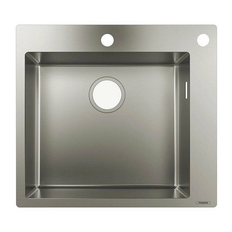 S712-F450 Fregadero empotrado 450 con 2 orificios para grifería acero inoxidable
S712-F450 Fregadero empotrado 450 con 2 orificios para grifería acero inoxidable
