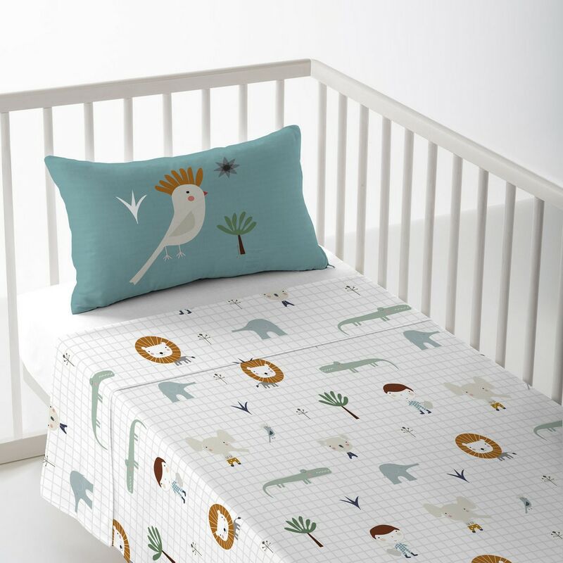 BHD - Sábana Encimera Haciendo el Indio Jungle (Cuna de 80) 
BHD - Sábana Encimera Haciendo el Indio Jungle (Cuna de 80)