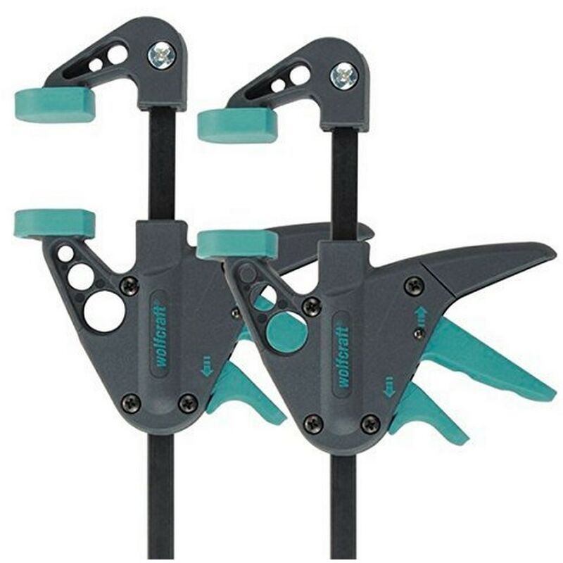 3455100 - EHZ 40-110 mini-sargentos monomanuales 40 mm largo 110 / 210 mm - Wolfcraft
3455100 - EHZ 40-110 mini-sargentos monomanuales 40 mm largo 110 / 210 mm - Wolfcraft