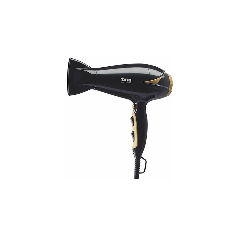 TMHD132 secador de pelo profesional con motor AC de 1.800W/ 2.000W de potencia, 3 posiciones de calor y 2 velocidades - Tm Electron
TMHD132 secador de pelo profesional con motor AC de 1.800W/ 2.000W de potencia, 3 posiciones de calor y 2 velocidades - Tm Electron